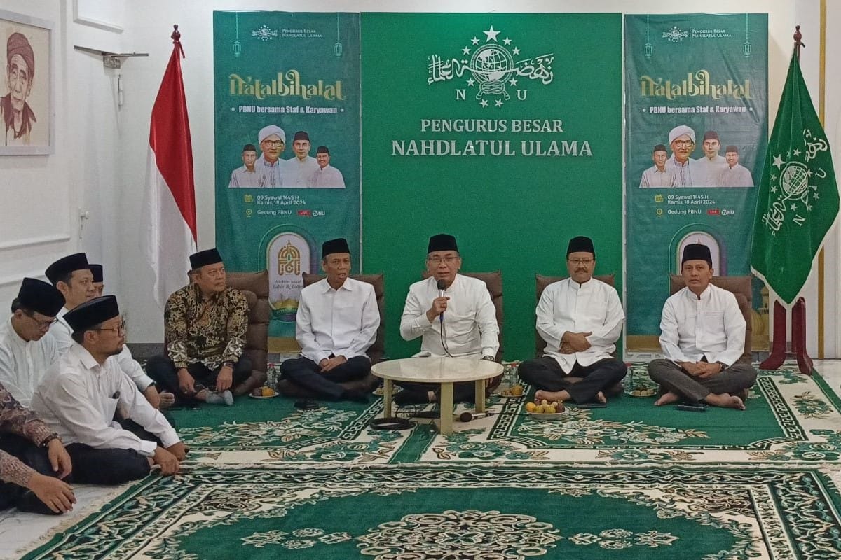 Halal Bi Halal Di Pbnu Gus Yahya Minta Jangan Tanya Berapa Persentase