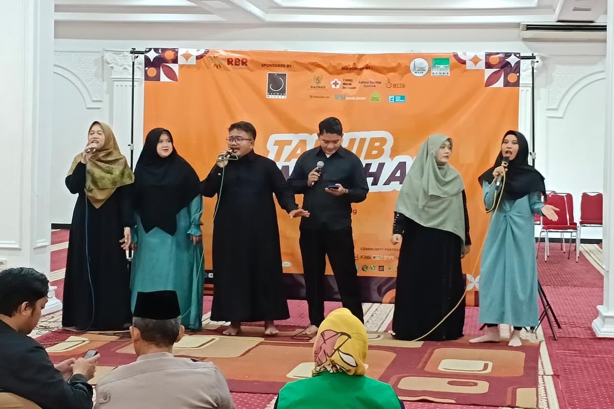 RISKA (Remaja Islam Masjid Agung Sunda Kelapa) menggelar kegiatan Tarhib Ramadan 1445 Hijriyah / Dok. RISKA