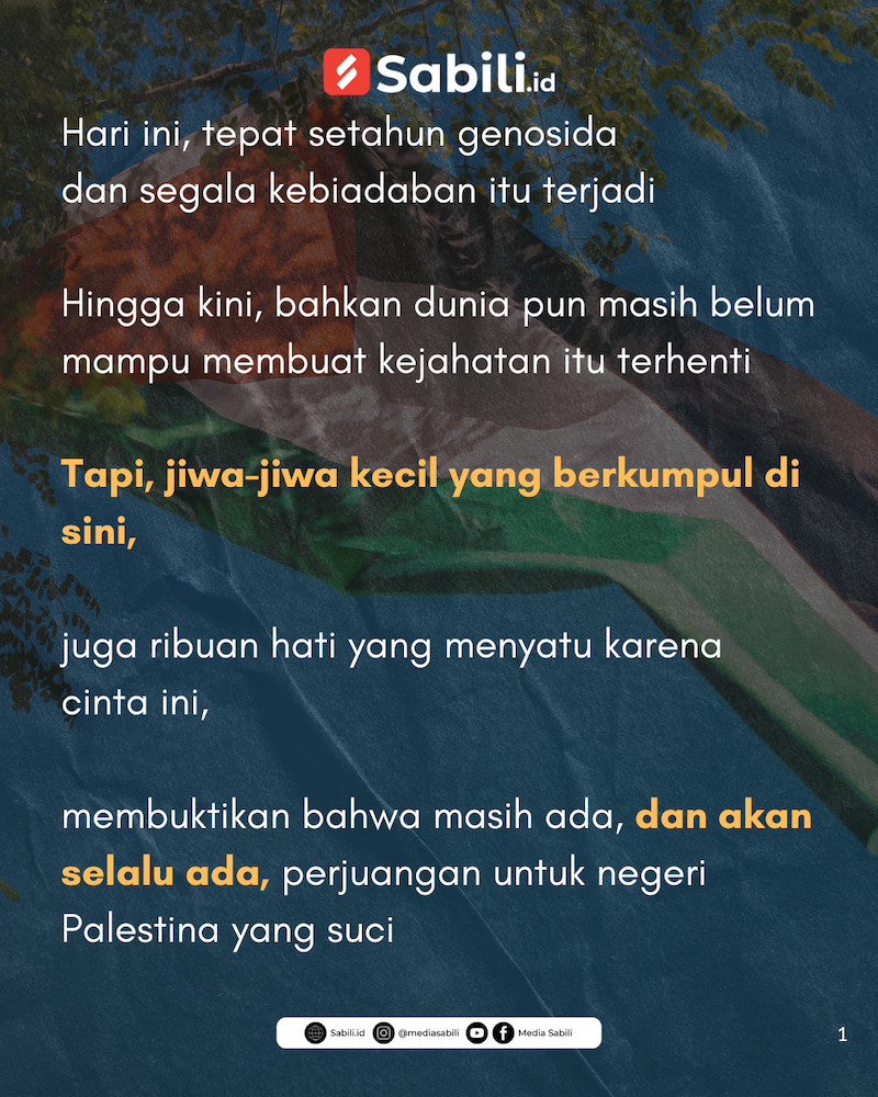 Satu Tahun Genosida Gaza - 02