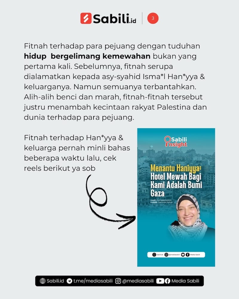 Fitnah Keji Penjajah Terhadap Sinwar Man - 3