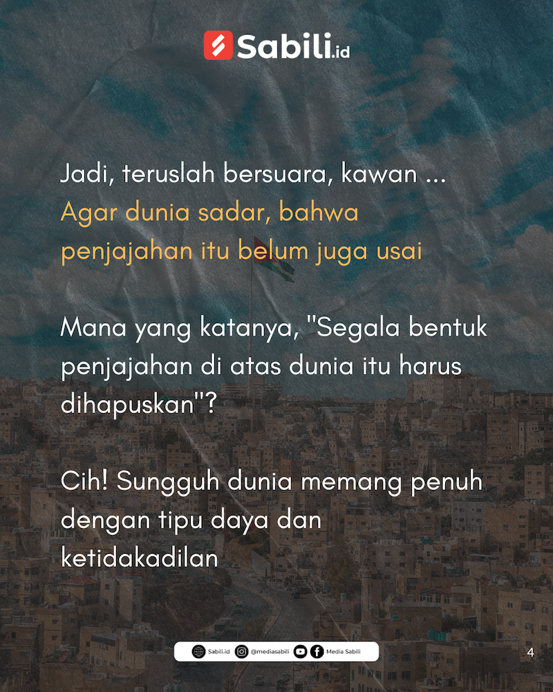 Satu Tahun Genosida Gaza - 05