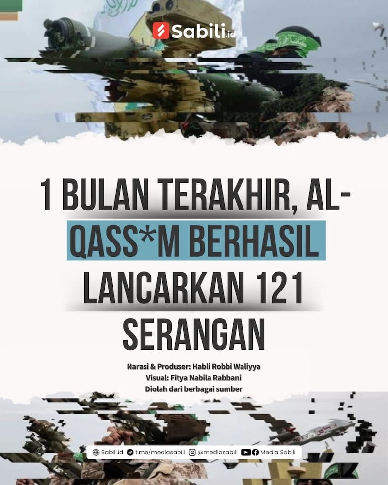 1 Bulan Terakhir, Al Qassam Berhasil Lancarkan 121 Serangan - 0