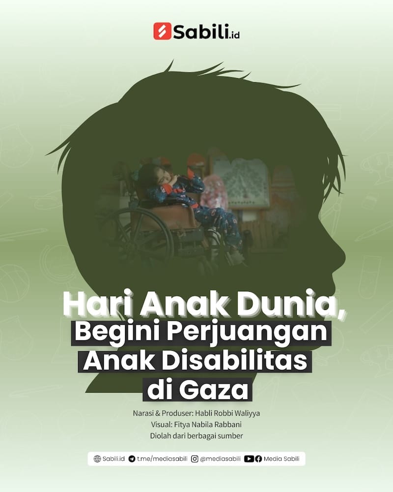 Hari Anak Dunia, Begini Perjuangan Anak Disabilitas di Gaza - 0