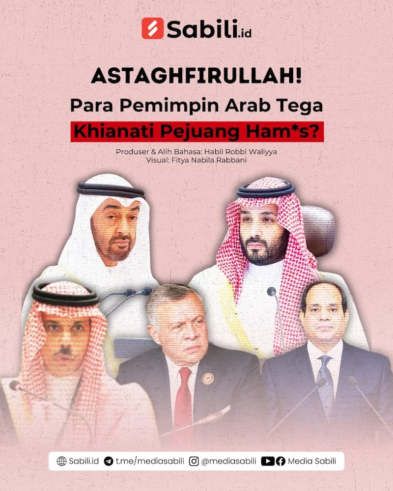 Astaghfirullah! Para Pemimpin Arab Tega Khianati Pejuang Hamas - 0