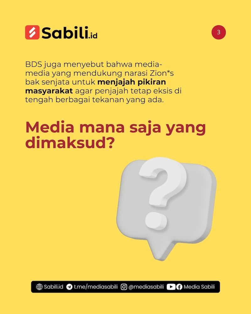 BDS ini Daftar Media Pro Penjajah - 3