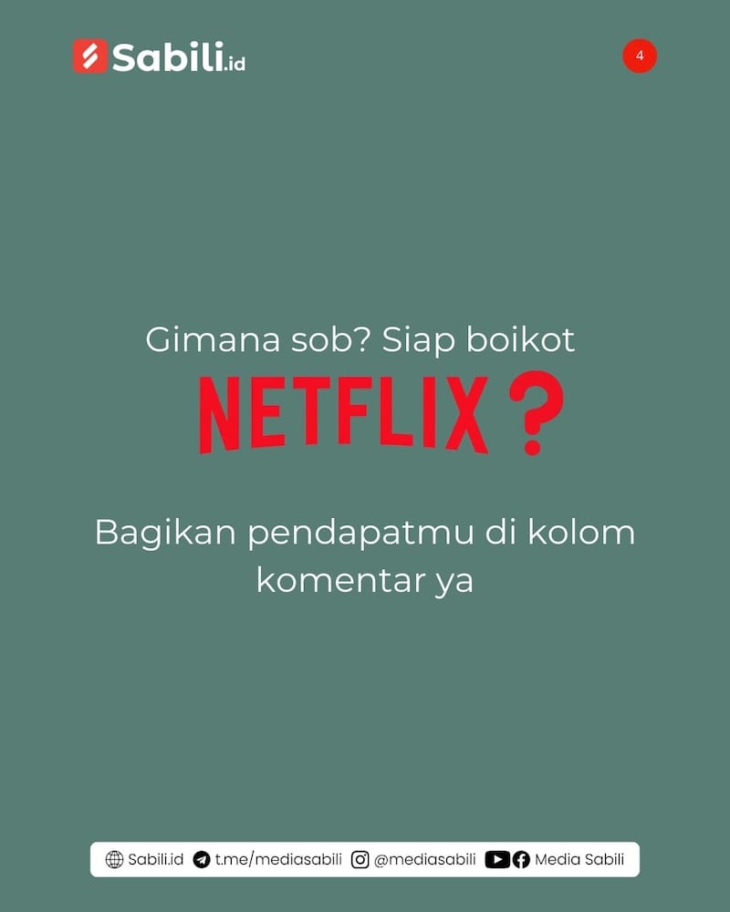 Warga Barat Ramai-ramai Boikot Netflix - 4