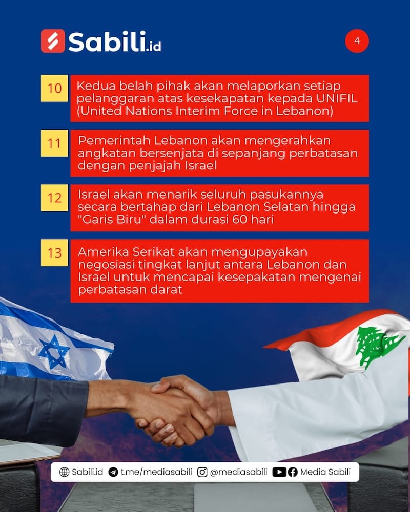 Gencatan Senjata dengan Hizbullah, Sinyal Makin Terdesaknya Penjajah? - 4