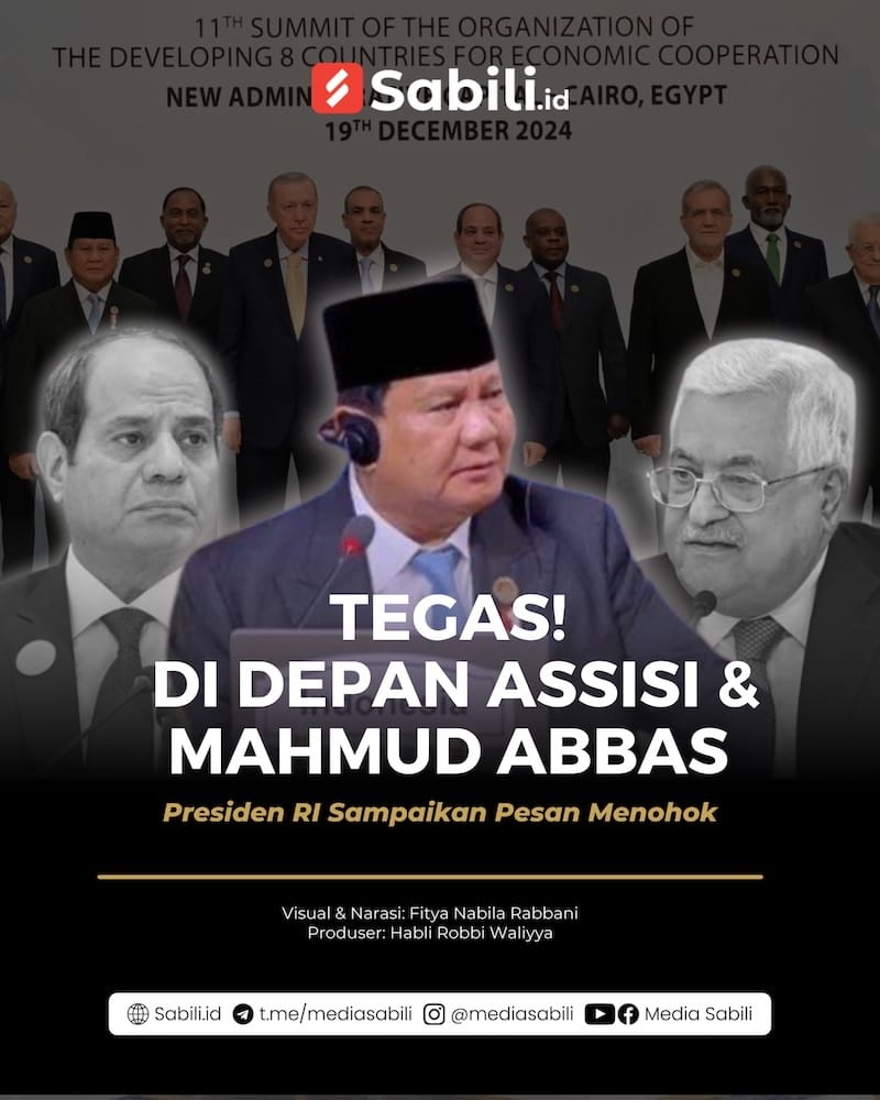 Tegas! Di Depan Assisi dan Mahmud Abbas - 0