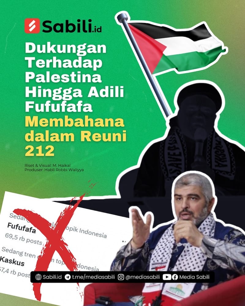 Dukungan Terhadap Palestina Hingga Adili Fufufafa Membahana dalam Reuni 212 - 0