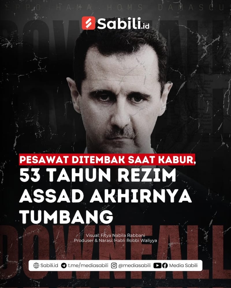 53 Tahun Rezim Assad Akhirnya Tumbang - 0