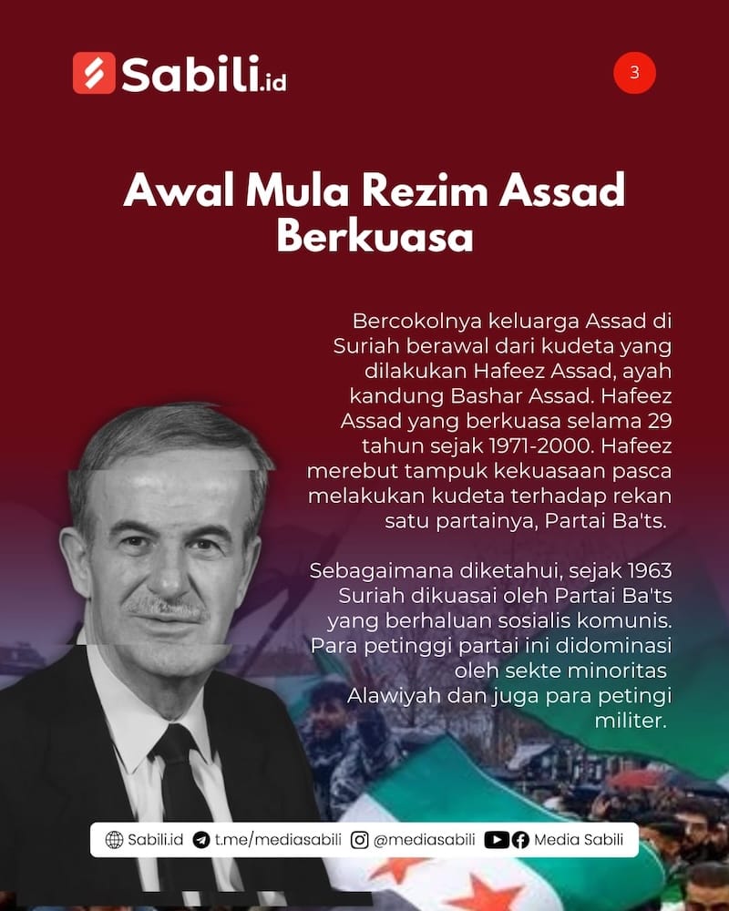 53 Tahun Rezim Assad Akhirnya Tumbang - 3