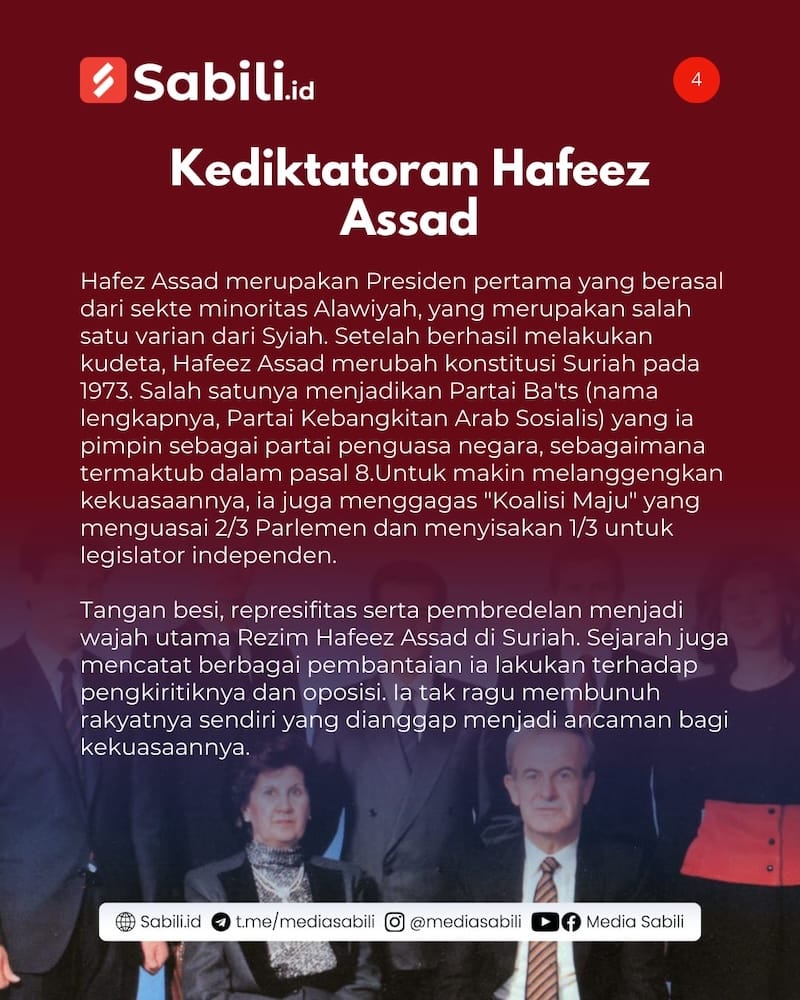 53 Tahun Rezim Assad Akhirnya Tumbang - 4