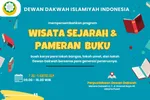 Dewan Da’wah Islamiyah Indonesia Gelar Wisata Sejarah dan Pameran Buku Sebulan Penuh