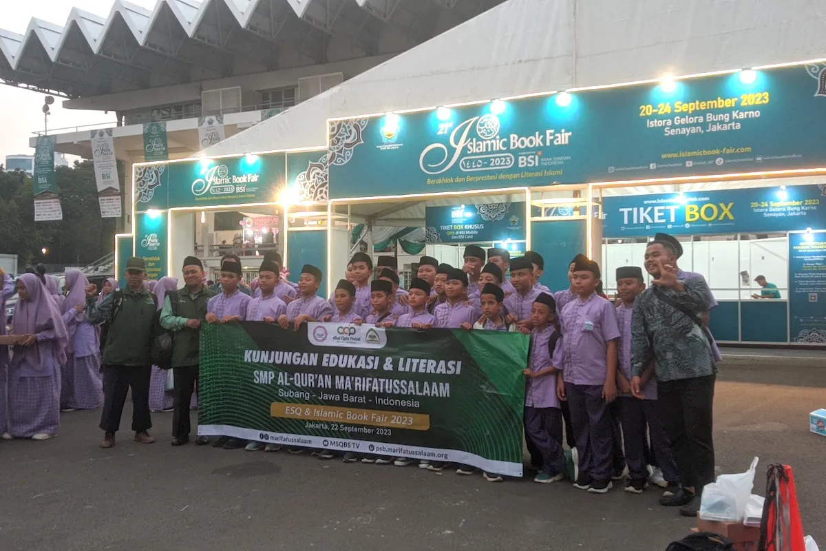 SMPQ Marifatussalam, dari Subang ke Jakarta demi Perkenalkan Literasi Islami