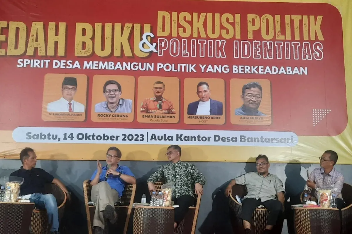 Bedah Buku di Bogor, Politik Identitas Tidak Seburuk Itu