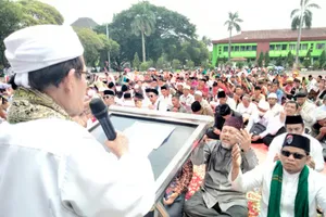 Ormas-ormas Islam se-Kota Bekasi Adakan Sholat Istisqo