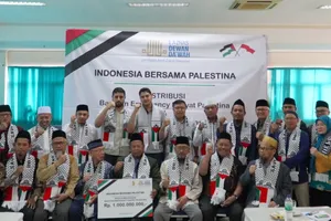 DDII Serahkan Bantuan 2 Miliar Rupiah untuk Palestina