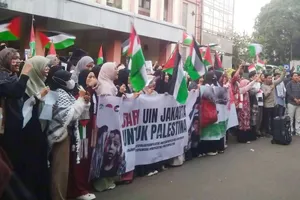 UIN Jakarta “Menyala”: Tegas Bela Palestina Sampai Merdeka