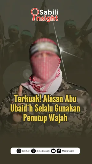 Terkuak! Alasan Abu Ubaidah Selalu Gunakan Penutup Wajah