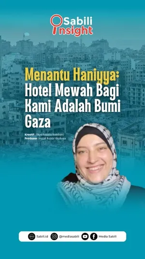 Menantu Haniyya: Hotel Mewah Bagi Kami Adalah Bumi Gaza