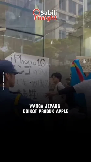 Warga Jepang Boikot Produk Apple