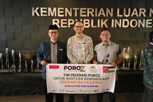 Kemenlu RI Dukung Penuh Laznas Dewan Dakwah Kirim Lagi Bantuan Kemanusiaan ke Palestina