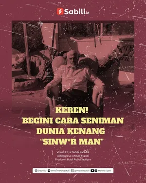 Keren! Begini Cara Seniman Dunia Kenang "Sinwar Man"