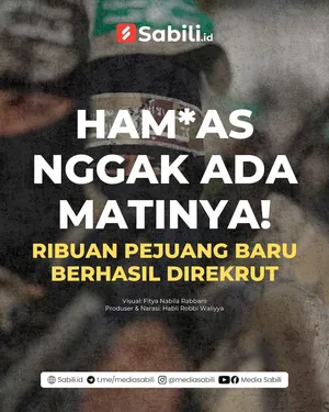 Hamas Gak Ada Matinya! Ribuan Pejuang Baru Berhasil Direkrut