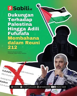 Dukungan Terhadap Palestina Hingga Adili Fufufafa Membahana dalam Reuni 212