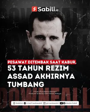 53 Tahun Rezim Assad Akhirnya Tumbang