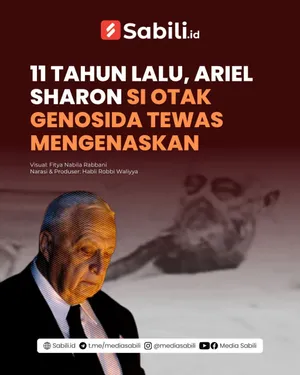 11 Tahun Lalu, Ariel Sharon Si Otak Genosida Tewas Mengenaskan