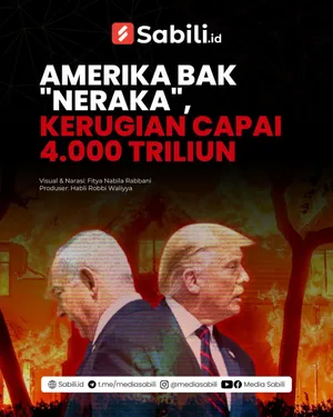 Amerika Bak "Neraka", Kerugian Capai 4000 Triliun