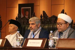 Di Konferensi Nasional Kemenangan Gaza, Buku “Taufan Al-Aqsa” Diluncurkan