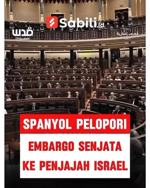 Spanyol Pelopori Embargo Senjata Ke Penjajah Israel
