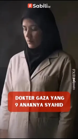 Dokter Gaza Yang 9 Anaknya Syahid