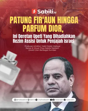 Patung Fir'aun Hingga Parfum Dior, Ini Deretan Upeti Yang Dihadiahkan Rezim Assisi Untuk Penjajah Israel
