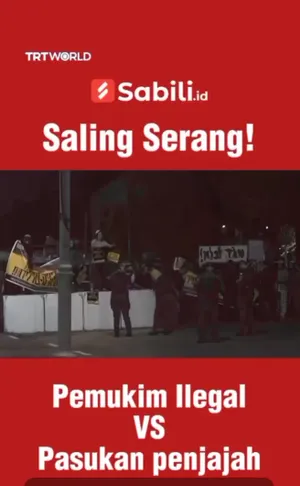 Saling Serang! Pemukim Ilegal VS Pasukan Penjajah