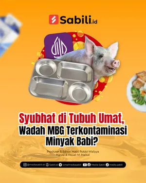 Syubhat di Tubuh Umat, Wadah MBG Terkontaminasi Minyak Babi?