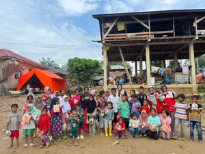 Di Tengah Luka Aceh Tamiang, Senyum Coba Terus Dihadirkan