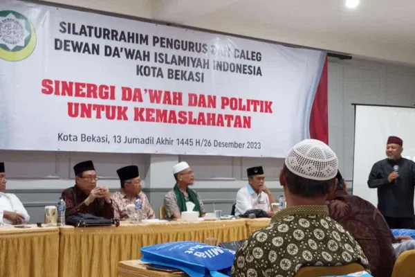 Dewan Da'wah Kota Bekasi Jalin Silaturrahim dan Diskusi Bersama Calon Anggota Legislatif