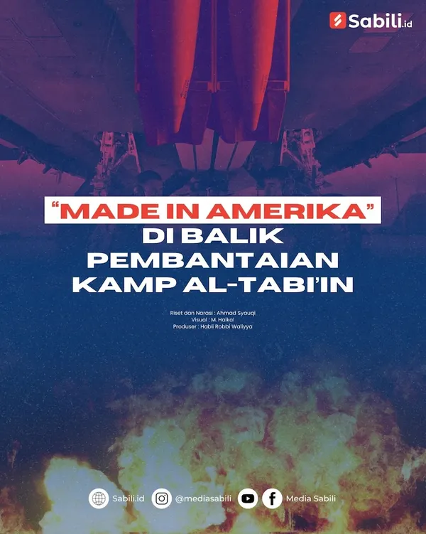 "Made in Amerika" di balik Pembantaian Kamp Al-Tabi'in