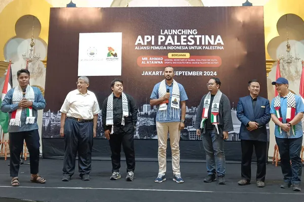 Launching API Palestina: Kita Adalah Pemuda Pejuang Palestina