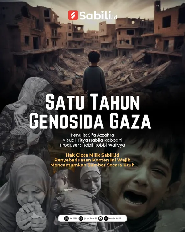 Satu Tahun Genosida Gaza