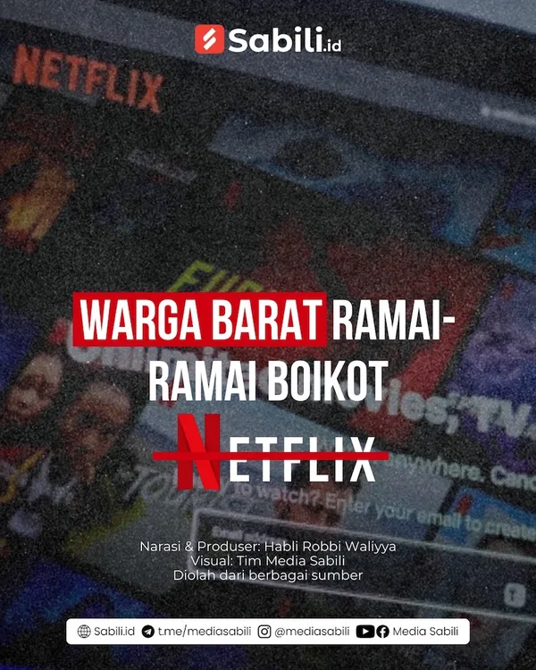 Warga Barat Ramai-ramai Boikot Netflix