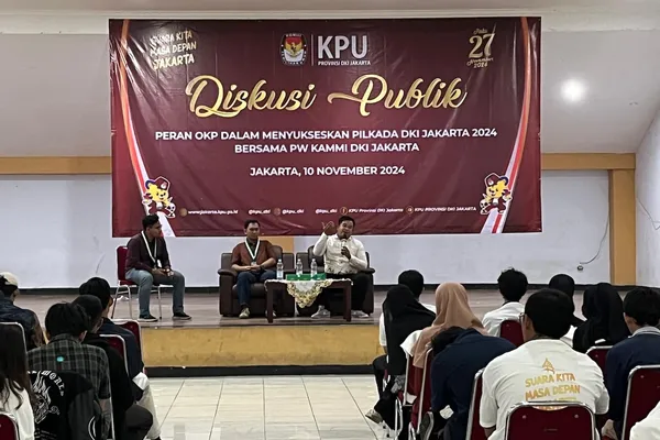 Kolaborasi KPU DKI Jakarta dan KAMMI DKI Jakarta Dukung Pilkada Lestari 2024