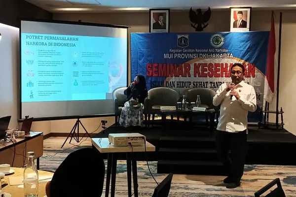 Pimpinan Ormas Pemuda Se-Jakarta Ikuti Ganas Annar MUI Seminar Hidup Sehat Tanpa Narkoba