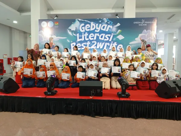 Luncurkan Buku Karya 50 Penulis Cilik, ODTW Kembali Meriahkan Literasi