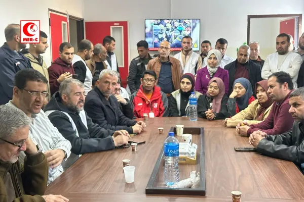 Di Gaza, MER-C Sampaikan Komitmen Reaktivasi RS Indonesia kepada Kemenkes Palestina