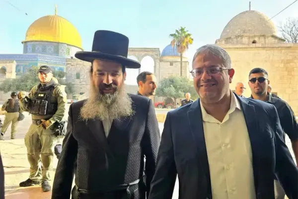Menteri Radikal Penjajah Kembali Nistakan Masjid Al Aqsa
