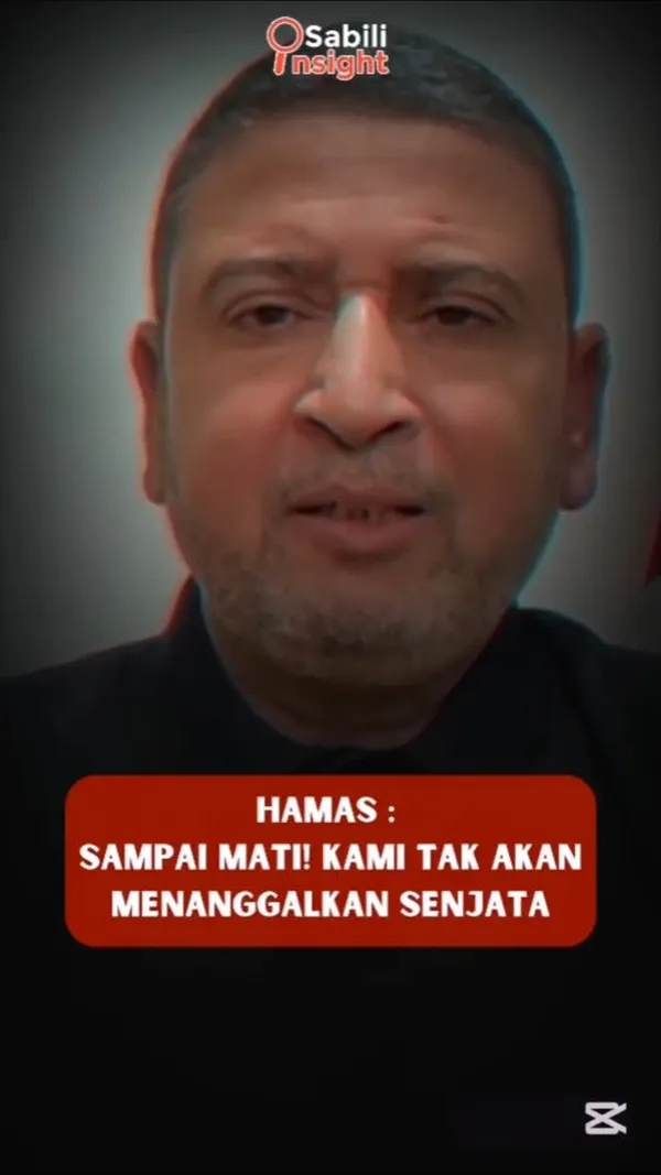 Hamas : Sampai Mati! Kami Tak Akan Menanggalkan Senjata